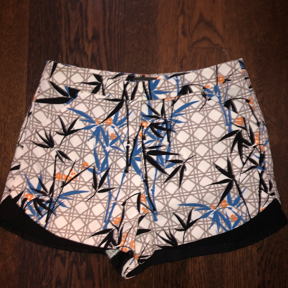 TopShop Floral Print shorts
